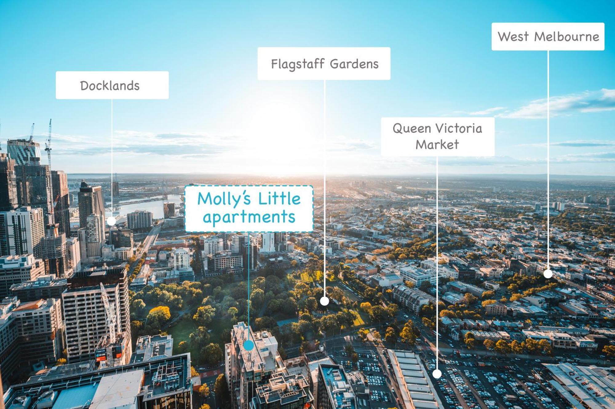 Molly'S Little Apartments Melbourne Esterno foto